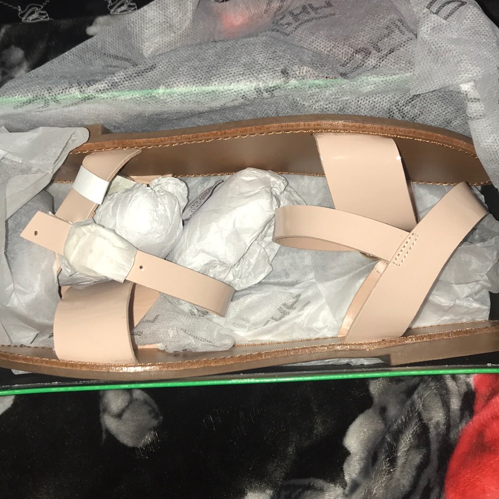 Blush Patent Sandals